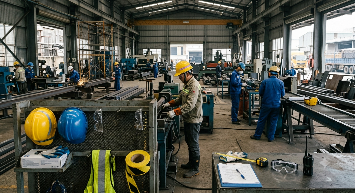 Tổng quan về nhu cầu trang thiết bị an toàn tại các khu công nghiệp