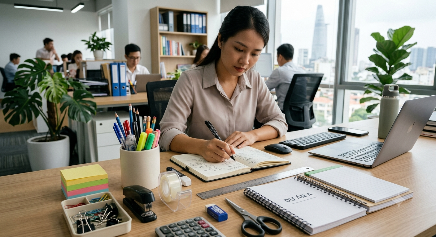 Tầm quan trọng của việc chuẩn bị đầy đủ dụng cụ làm việc