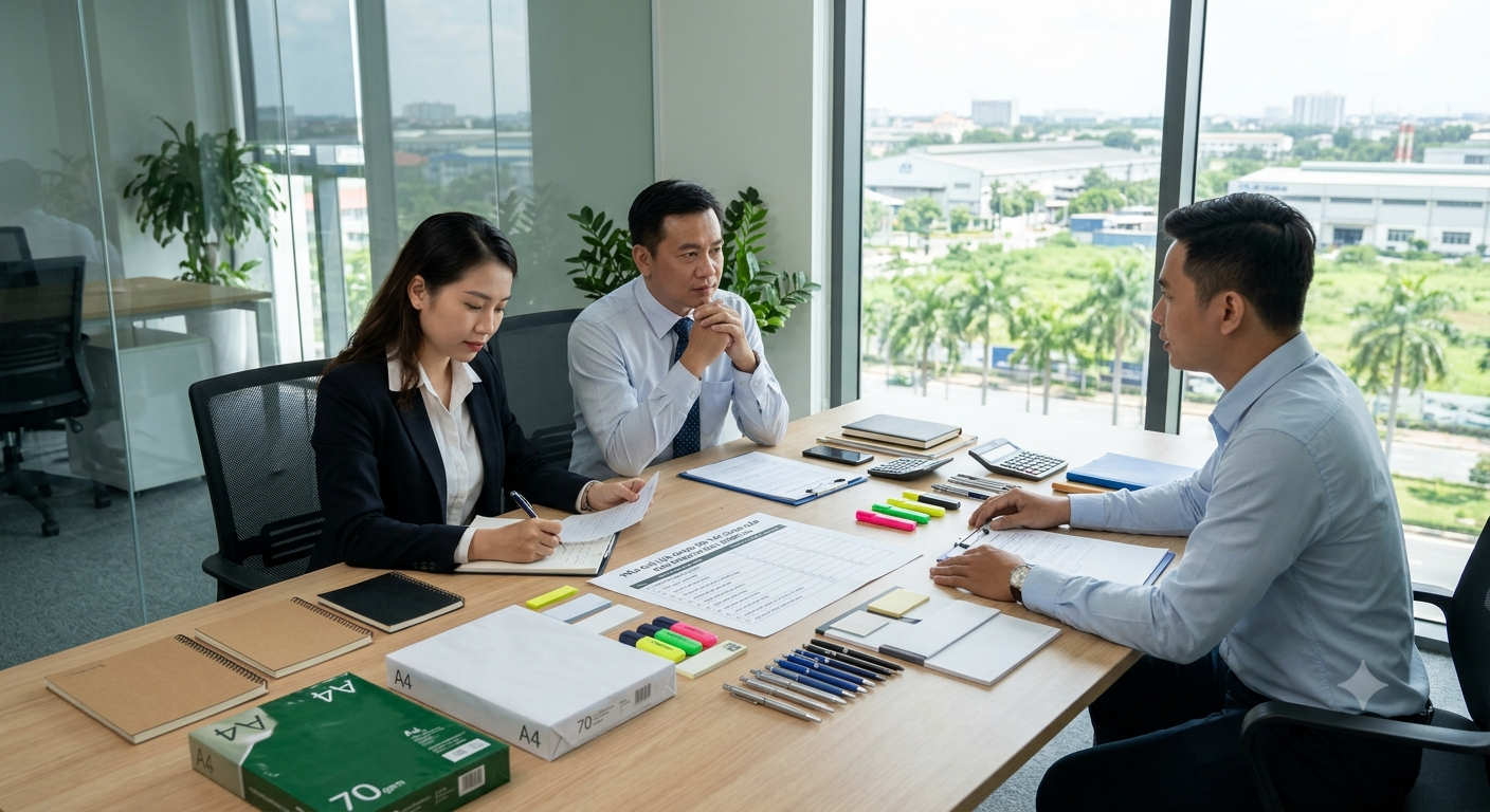 Các tiêu chí lựa chọn đối tác cung cấp văn phòng phẩm uy tín tại Đồng Nai
